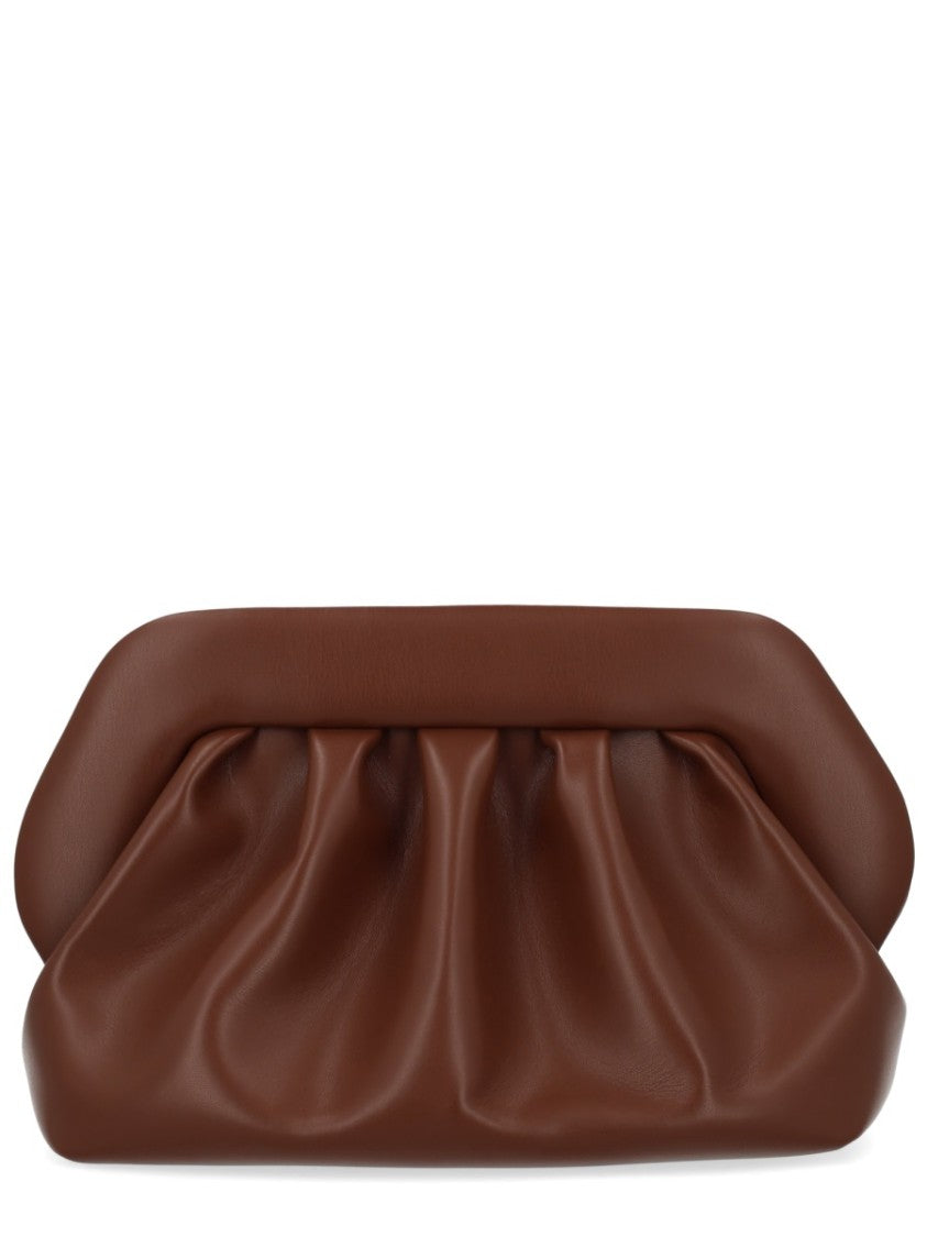 Themoirè Bios Ruched Polyester Glossy Handbag