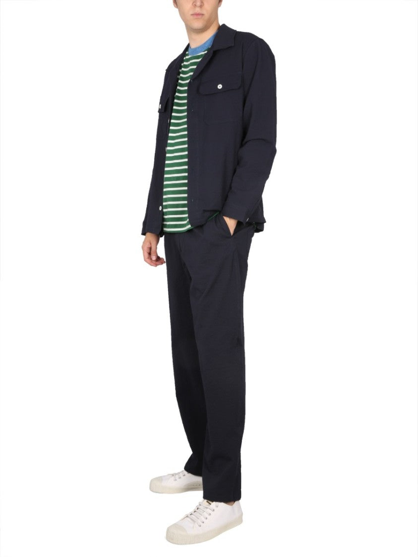 Howlin Bowling Neck Cotton Shirt