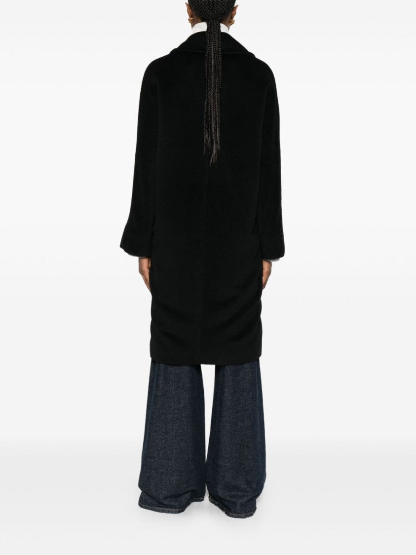 Max Mara Tailored Black Coat With Structured Fit