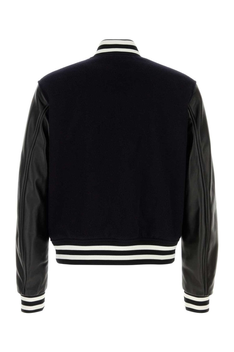 Gucci Midnight Blue Wool Bomber Jacket