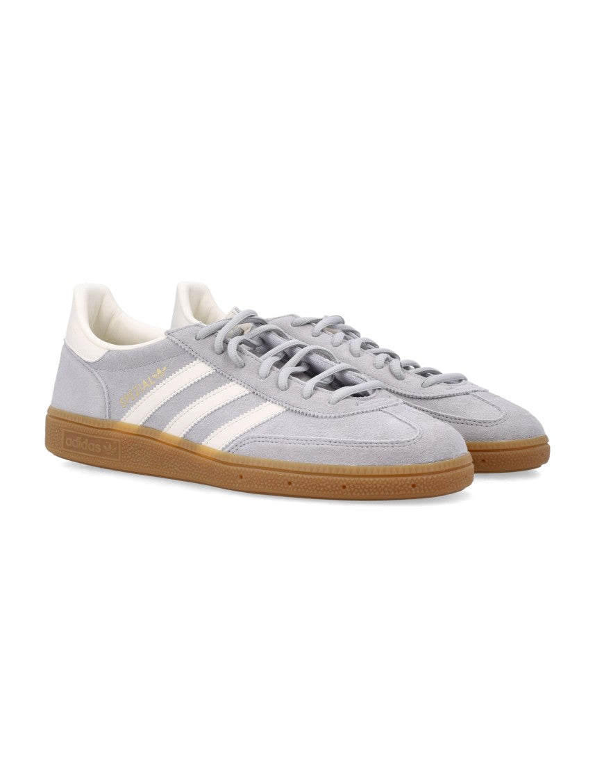 Adidas Vintage-Inspired Grey Suede Sneakers With Signature T-Toe Design