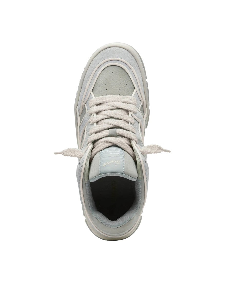 Axel Arigato Handcrafted Nubuck Sneakers With Panelled Upper