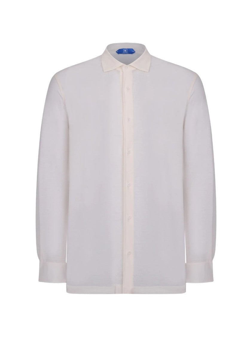 Kired White Capri Long-Sleeve Shirt