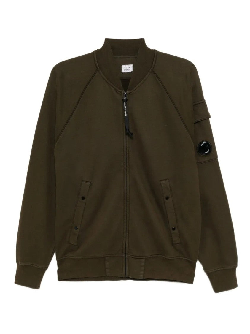 C.P. Company Fleece Bomber Jacket