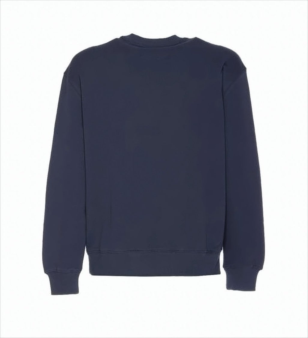Maison Kitsuné Long Sleeve Cotton Shirt With Embroidered Fox Logo