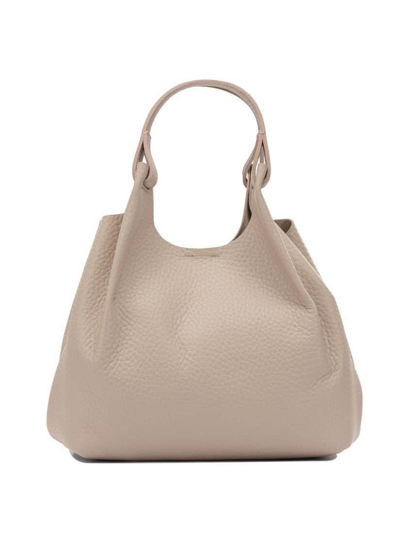 Gianni Chiarini Pebbled Leather Shoulder Bag With Spacious Interior