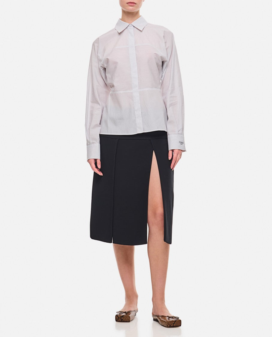 Fendi Small Striped Shirt