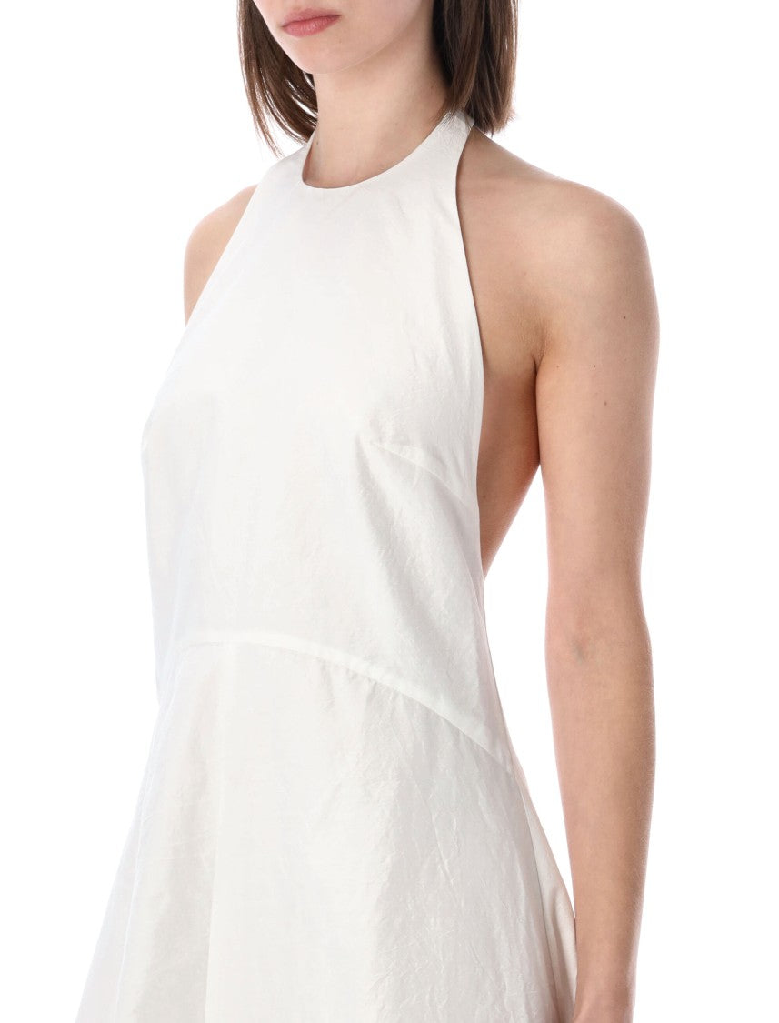 Róhe Halter Neck A Line Long Dress