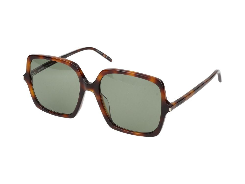 Saint Laurent Sunglasses Sl 591 002 Havana Havana Green 57/17/145