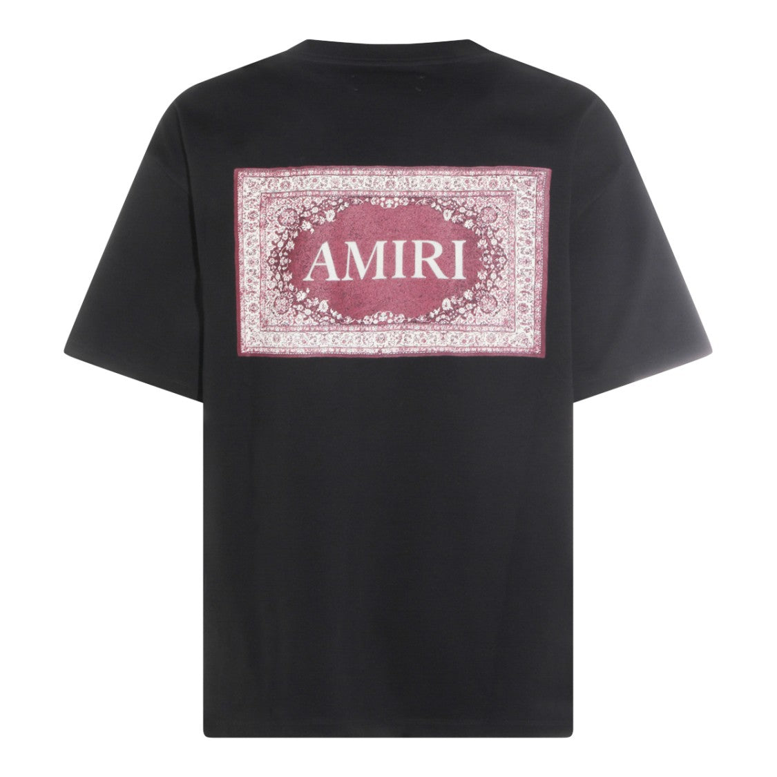 Amiri Black Cotton Heart Logo Crew Neck T-Shirt