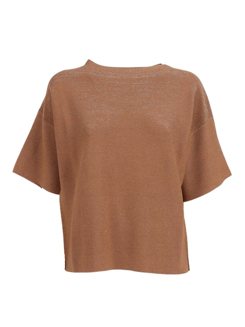 Fabiana Filippi Vimini Links Lurex Maxi T-Shirt