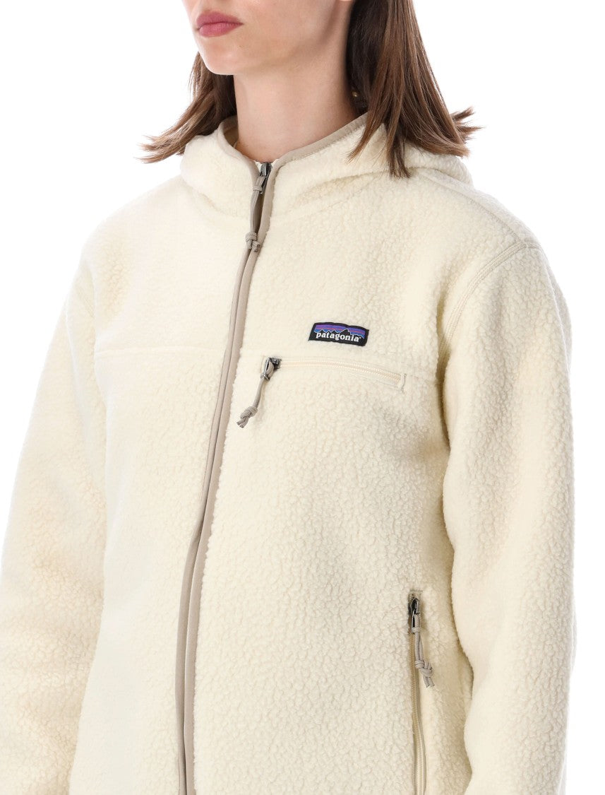 Patagonia Retro Pile Brushed Recycled Polyester Fleece Hoodie