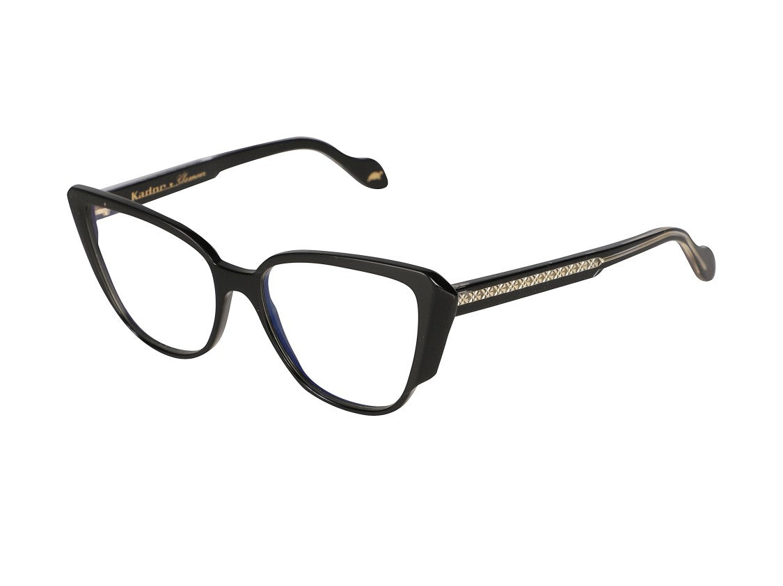 Kador Gold Lady Oversized Cat-Eye Sunglasses