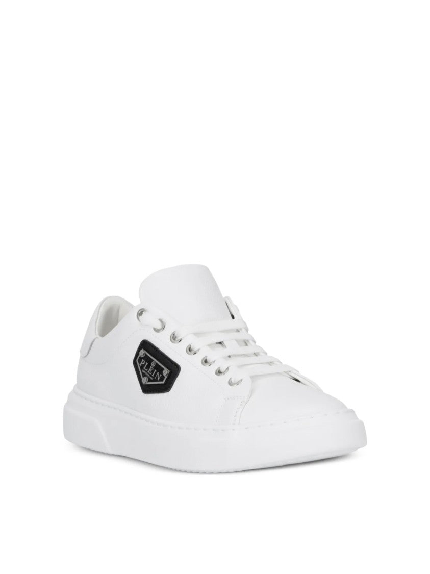 Philipp Plein Lo-Top Iconic Plein Logo Sneakers