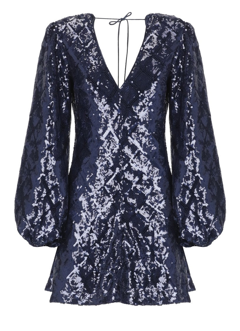 Rotate Flowy Mini Dress