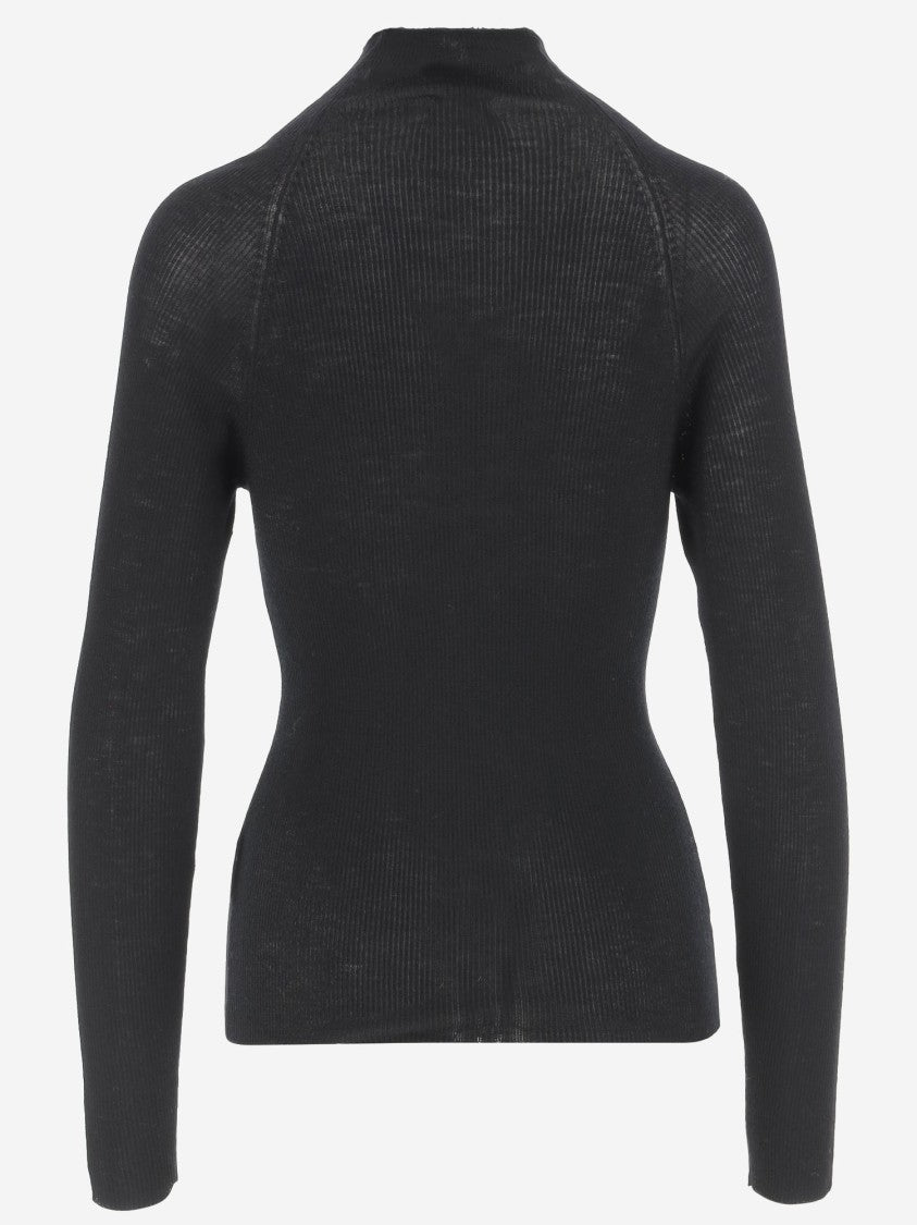 Aspesi Ribbed Wool Sweater