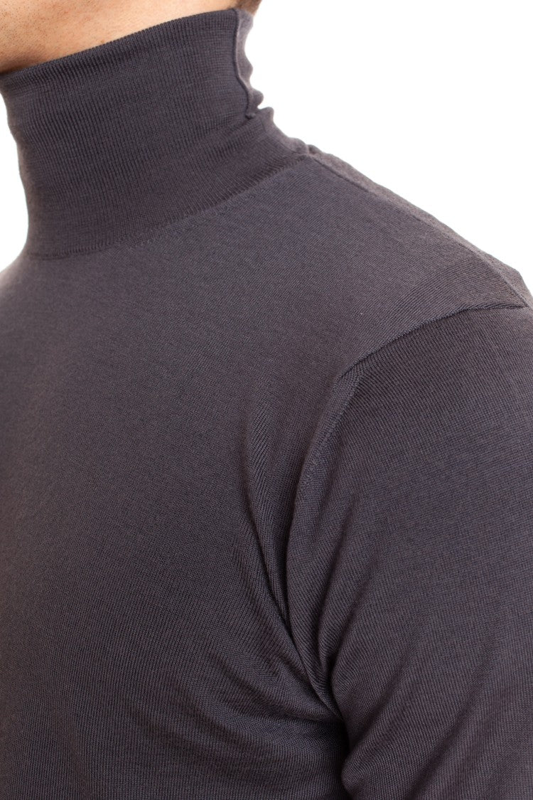 Drumohr Fine Super 140'S Wool Turtleneck