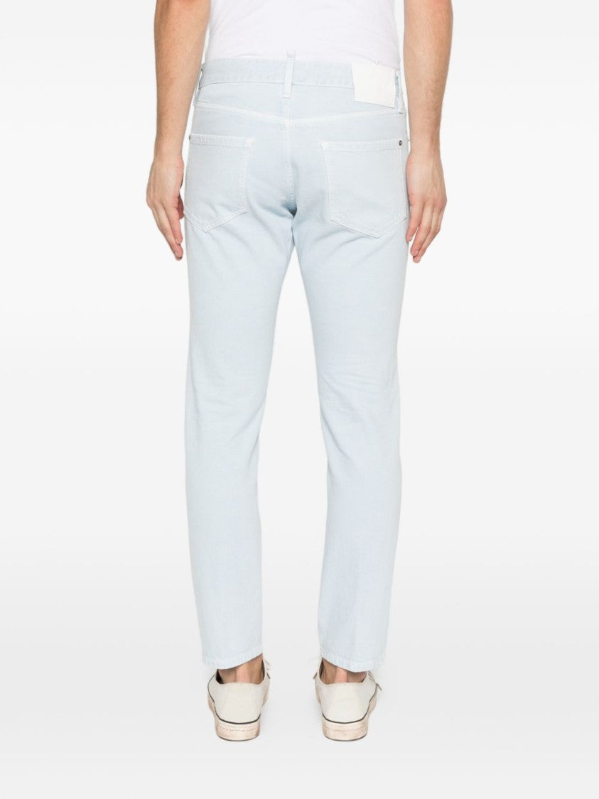 Dsquared2 Classic Straight Leg Five Pocket Jeans