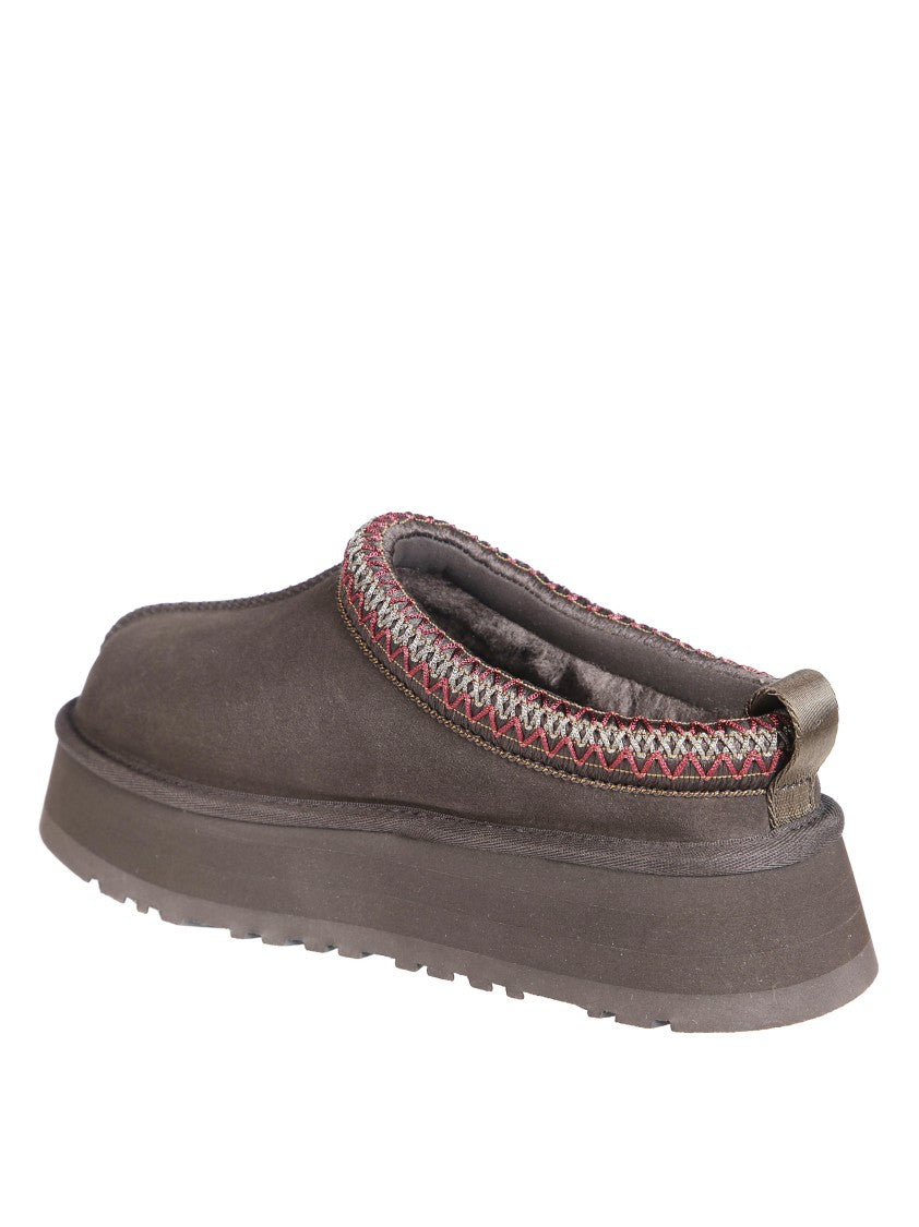 Ugg Tazz Ii Suede Multicolored Trim Slip-On Flats
