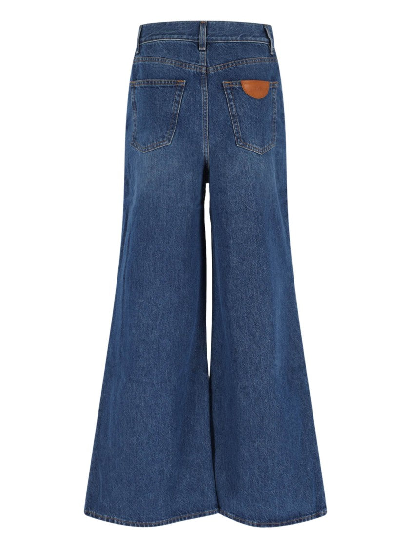 Chloé Palazzo Jeans – Blue