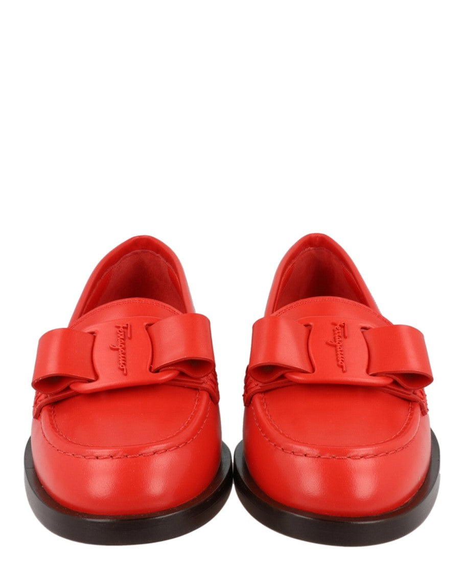 Ferragamo Vivaldo Vara Bow Loafers