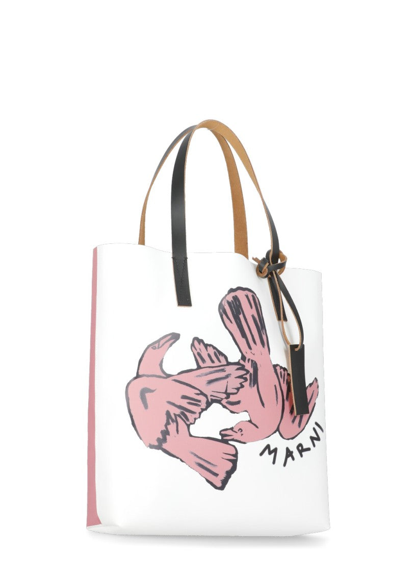 Marni Playful Printed Marni Shoulder Bag