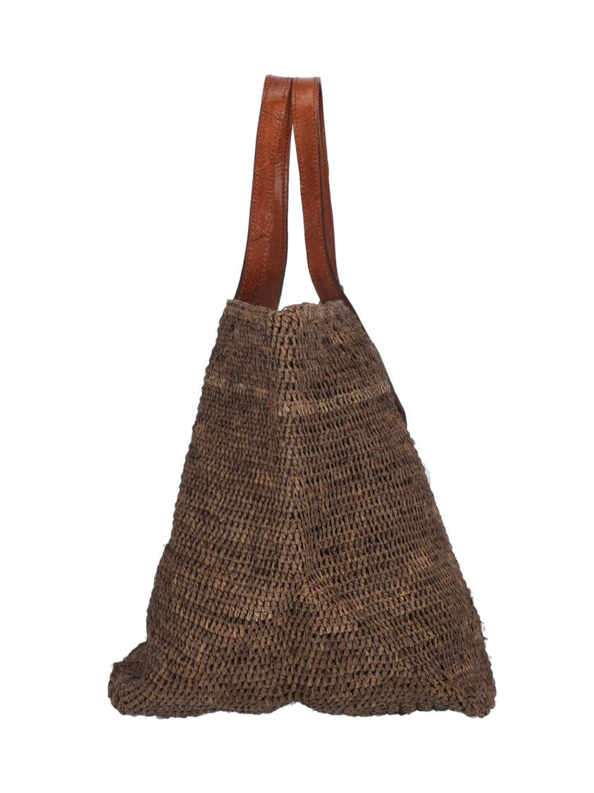 Ibeliv Medium Brown Handbag With Structured Silhouette