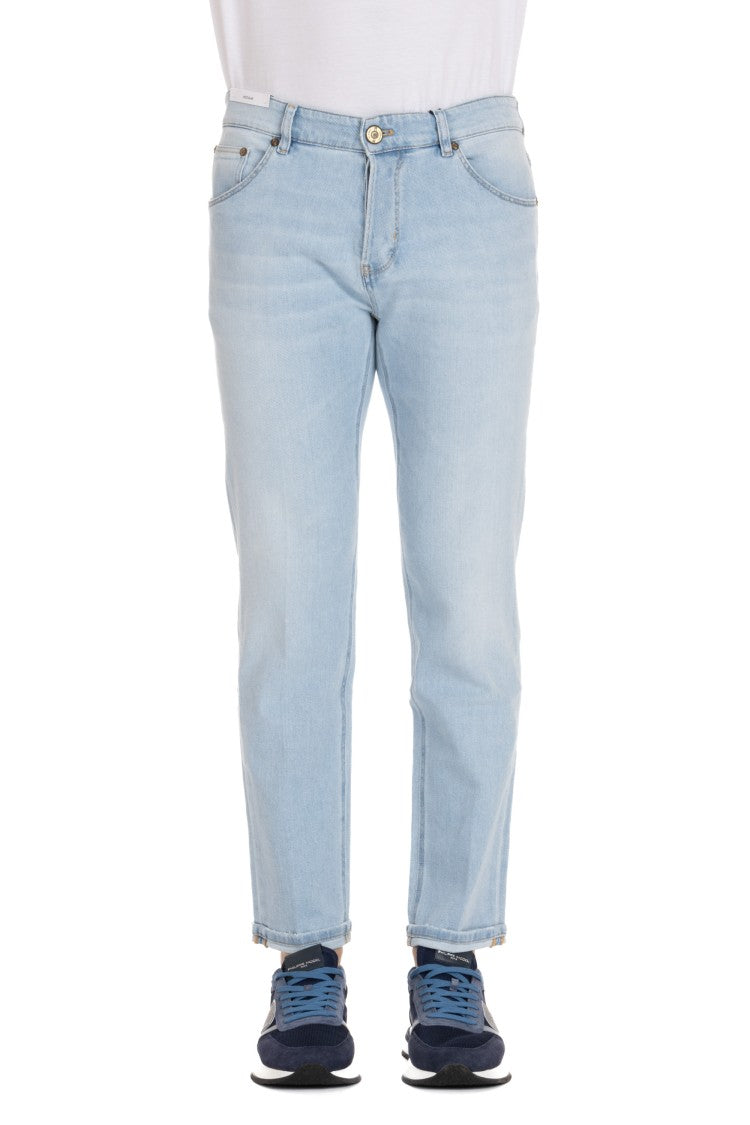 Pt Denim Light Wash Reggae Fit Jeans