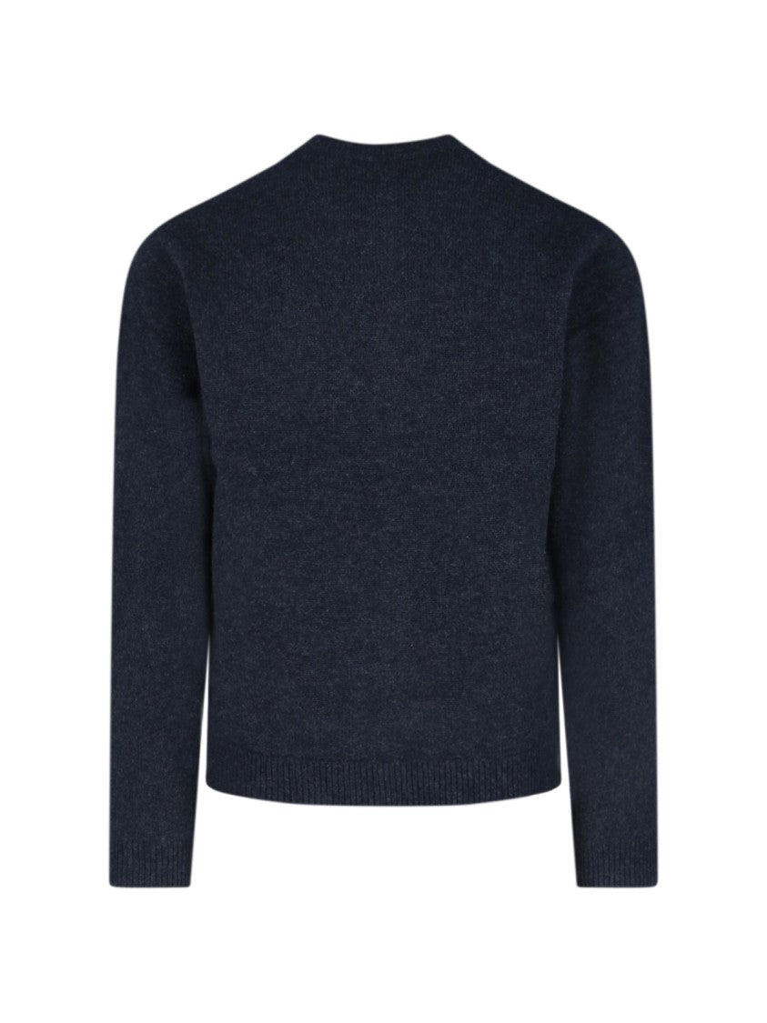 Berner Kuhl Blue Wool Cardigan