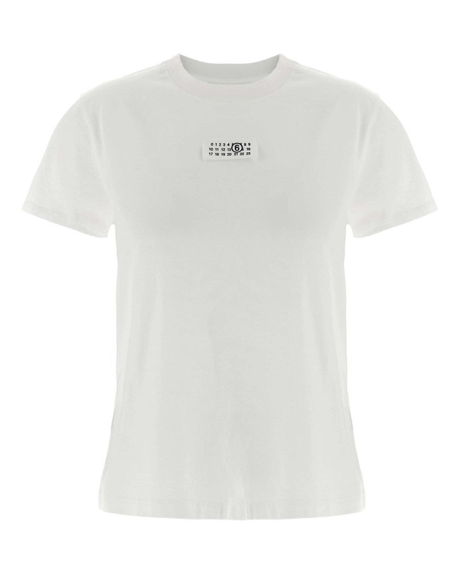 Mm6 By Maison Margiela Numeric Off White T-Shirt