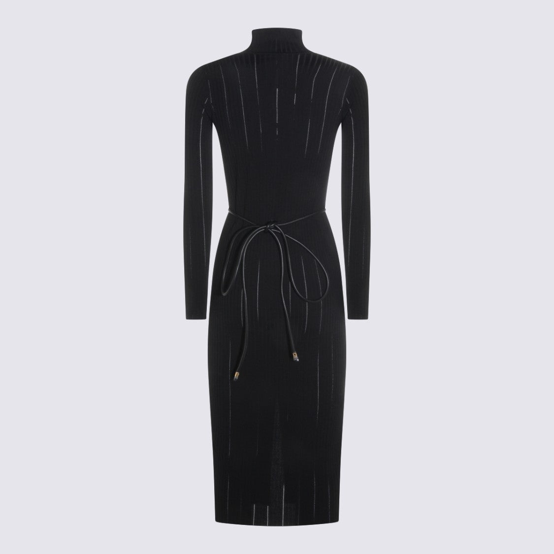 Elisabetta Franchi Classically Tailored Black Dress