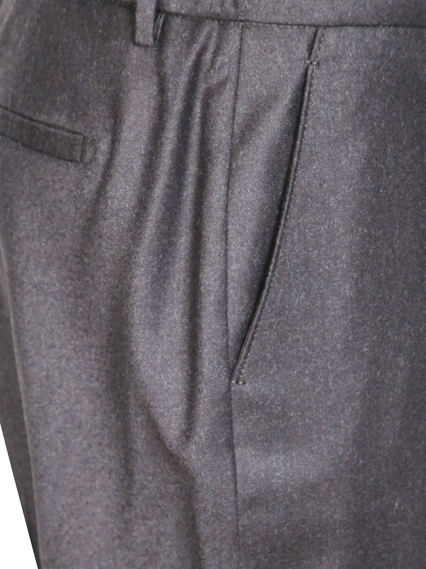Berwich Straight-Leg Cuffed Tailored Pants