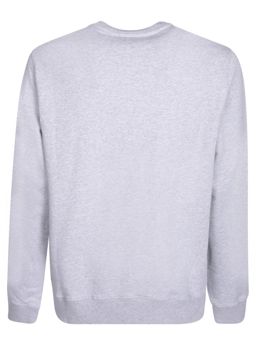 Maison Kitsuné Grey Cotton Sweatshirt