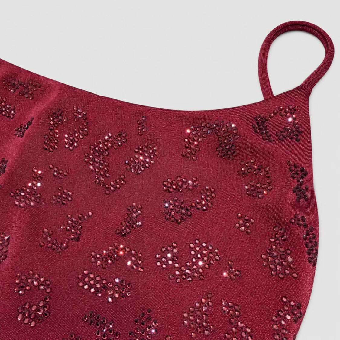 Mc2 Saint Barth Form-Fitting One-Piece Swimsuit With Rhinestone Detail