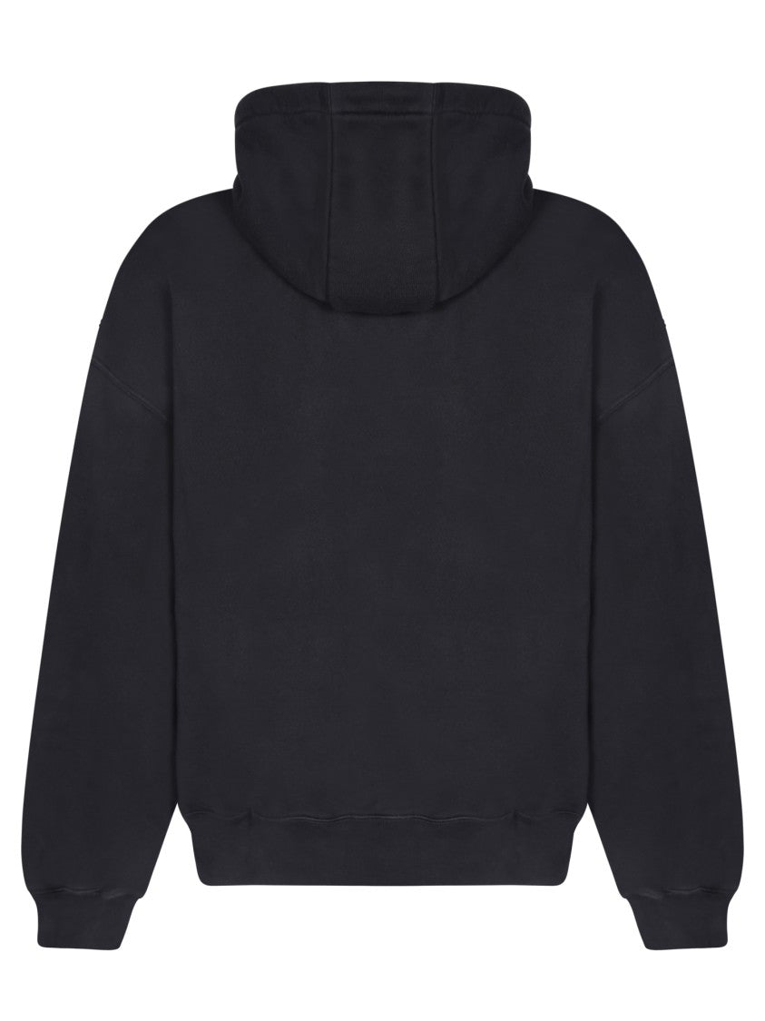 Bonsai Classic Black Cotton Sweatshirt