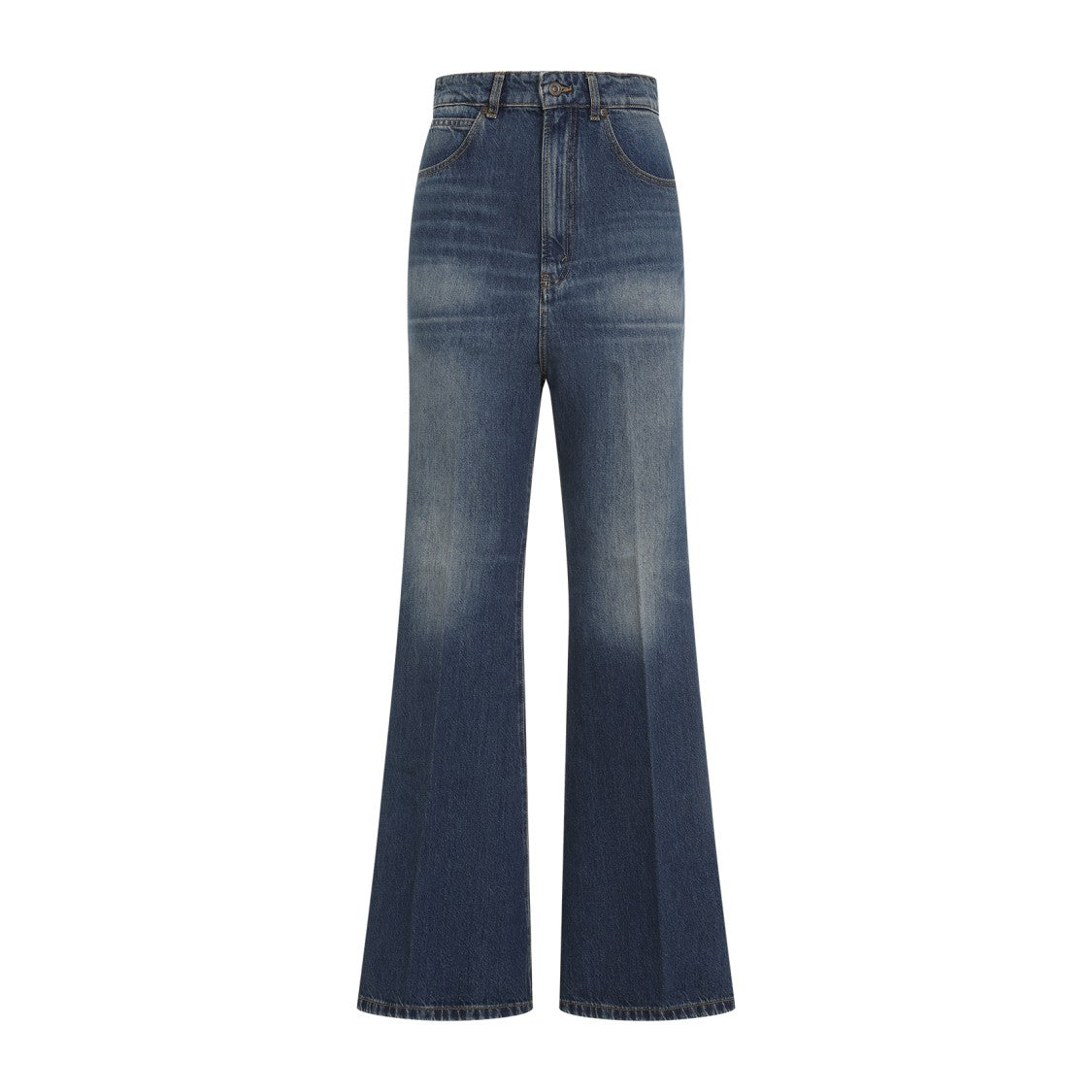 Victoria Beckham High-Waisted Flared Jeans With Retro Appeal