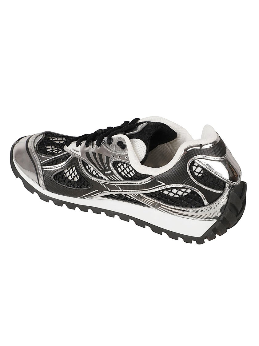 Bottega Veneta Futuristic Mesh Rubber Sole Sneakers