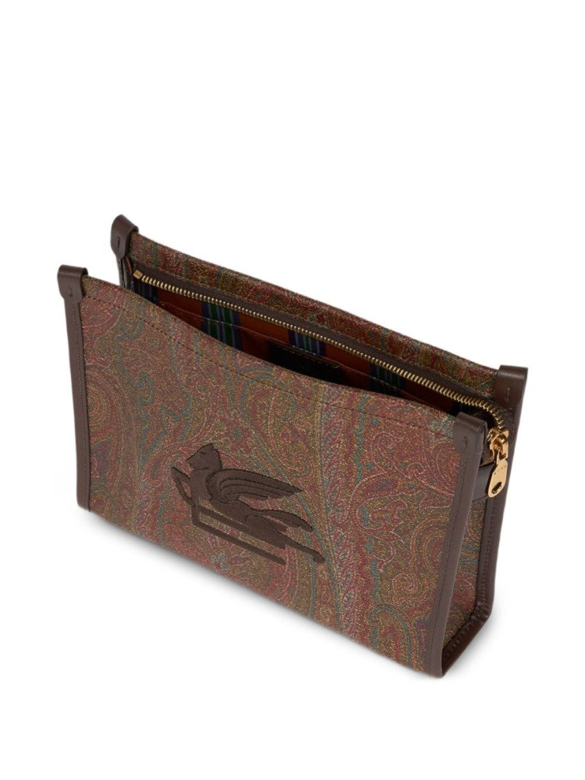 Etro Paisley Jacquard Clutch