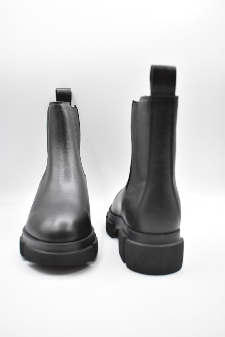 Copenhagen Studios Sole Lace-Up Boots With Design