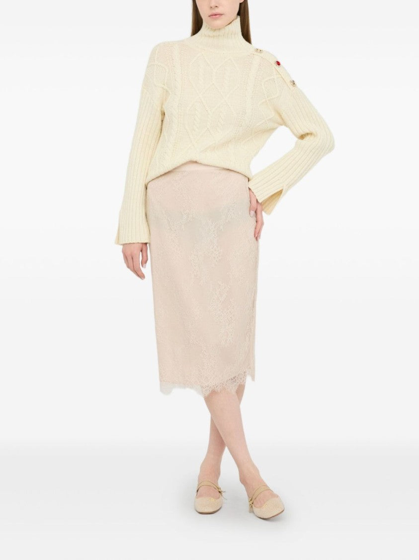 Liu Jo Luxuriously Soft Cable Knit Sweater