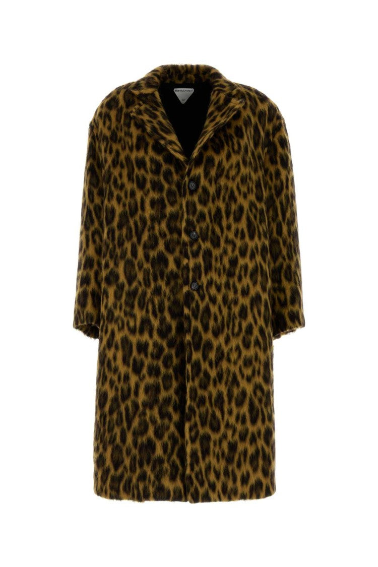 Bottega Veneta Printed Alpaca Blend Coat
