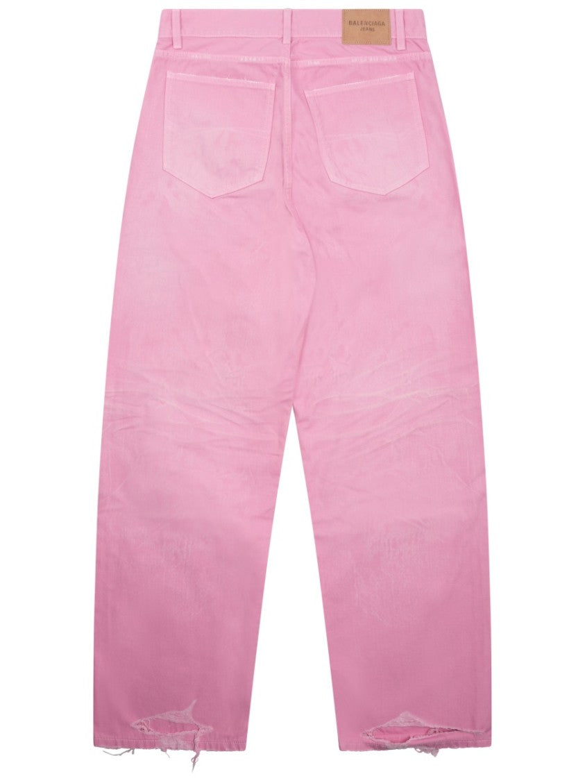Balenciaga Relaxed-Fit Pants With Five-Pocket Design