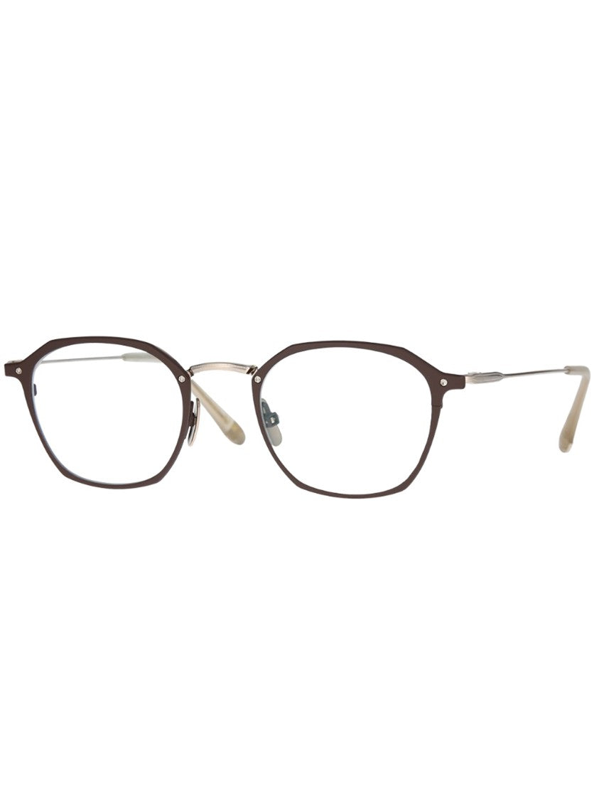 Yellows Plus Brown Tyler Titanium Geometric Frames
