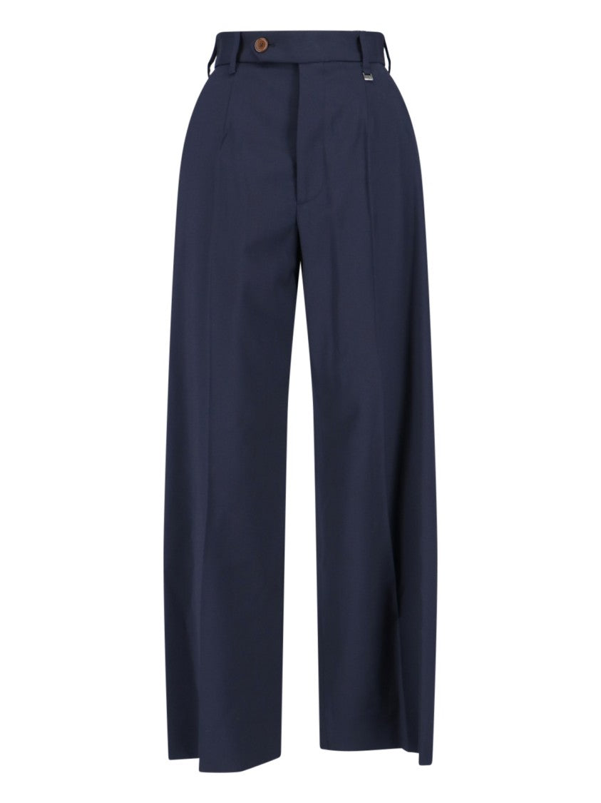 Vivienne Westwood "Lauren" Palazzo Pants – Navy