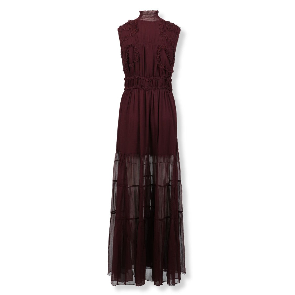 Ulla Johnson Verona Sleeveless Chiffon Dress