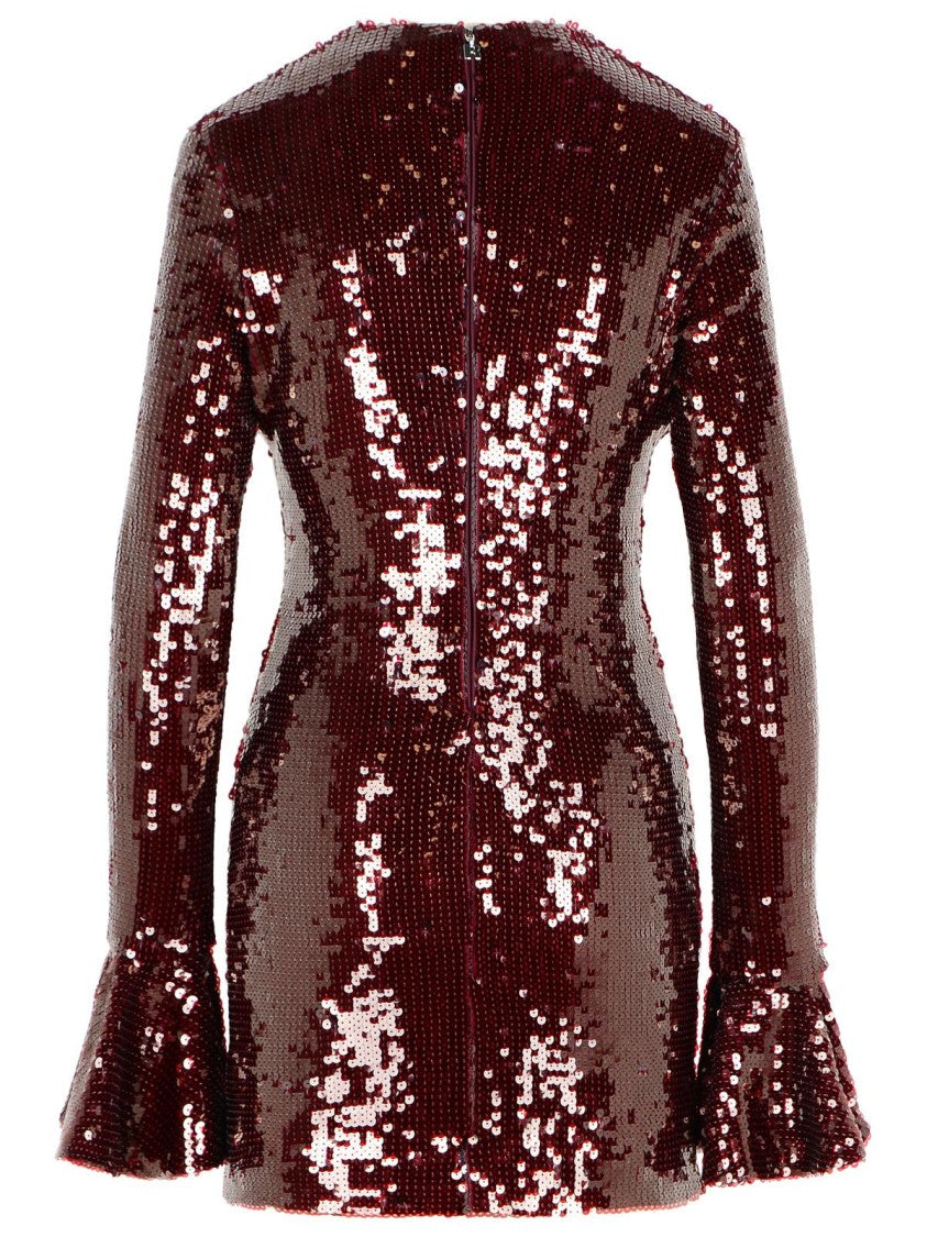 Rotate Rositana' Burgundy Polyester Dress