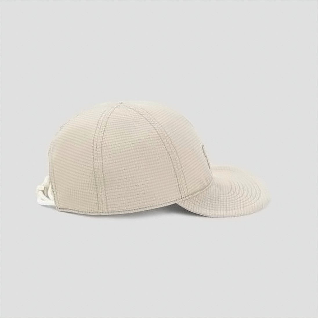Miu Miu Structured Baseball Cap With Tonal Logo And Adjustable Strap