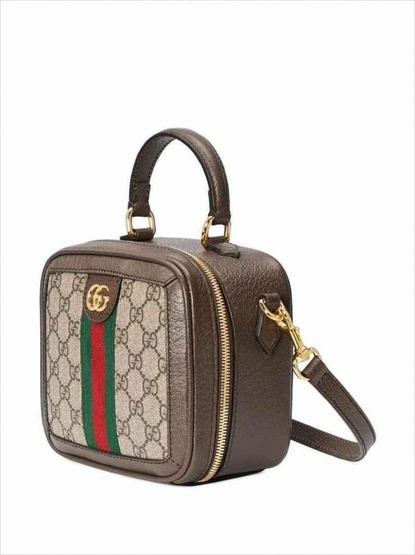 Gucci Signature Monogram Canvas Tote Bag