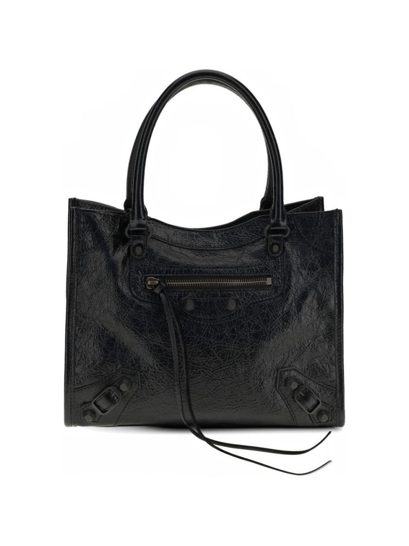Balenciaga Le City Mini Arena Lambskin Tote Bag