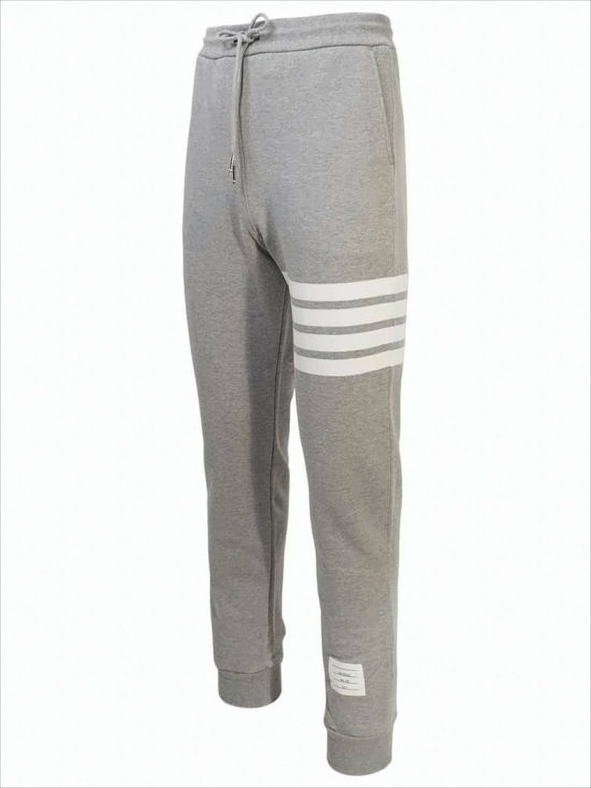Thom Browne Classic Tapered Jogger Pants With Rwb Accents